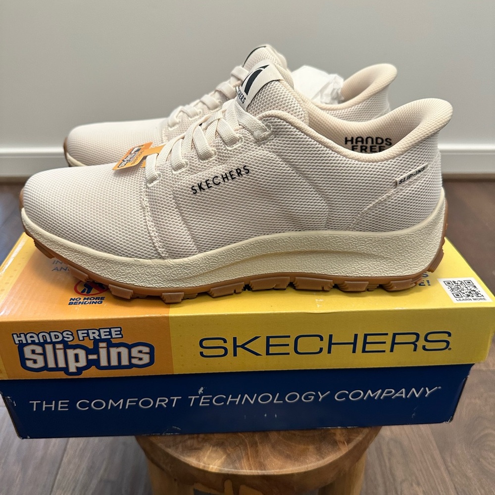 Skechers Men's Urbex-Strydur Off White Sneakers, 183279 - Size 10